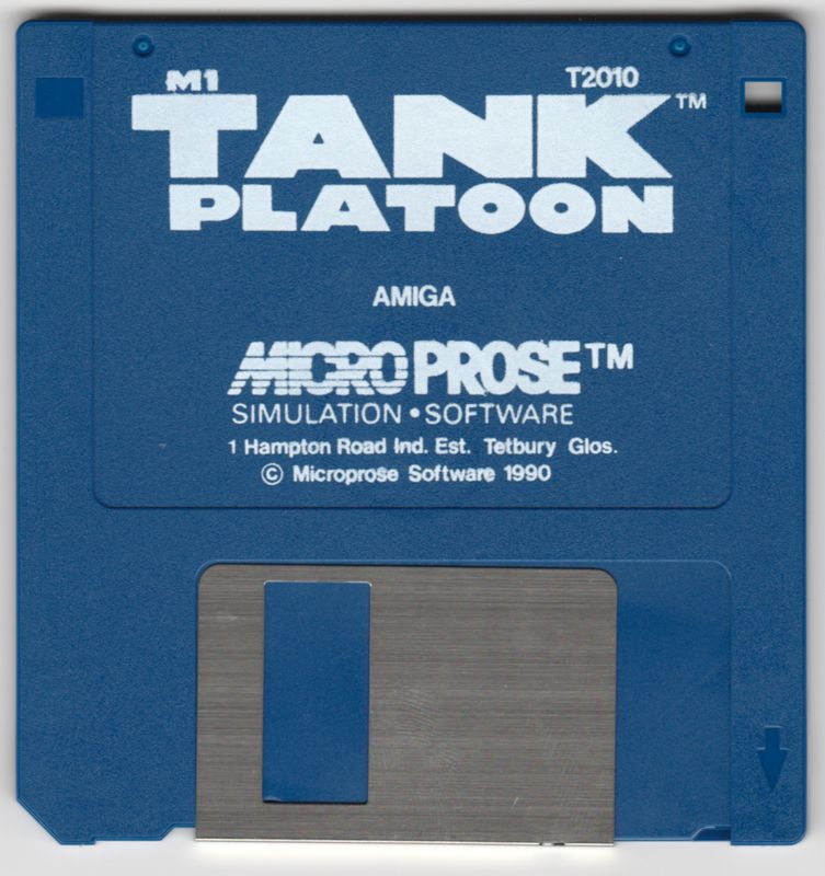 Media for M1 Tank Platoon (Amiga)