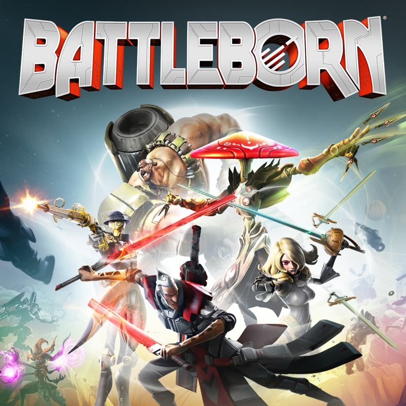 Front Cover for Battleborn (PlayStation 4) (PSN release)