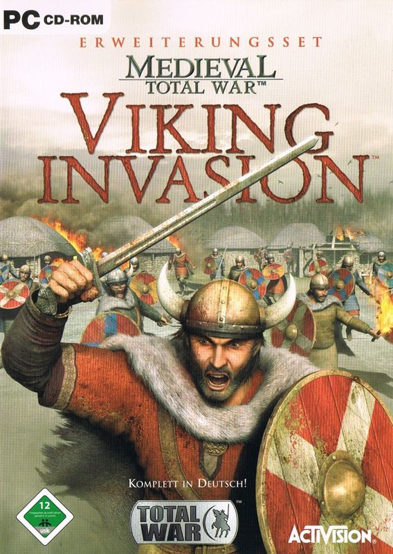 Front Cover for Medieval: Total War - Viking Invasion (Windows)