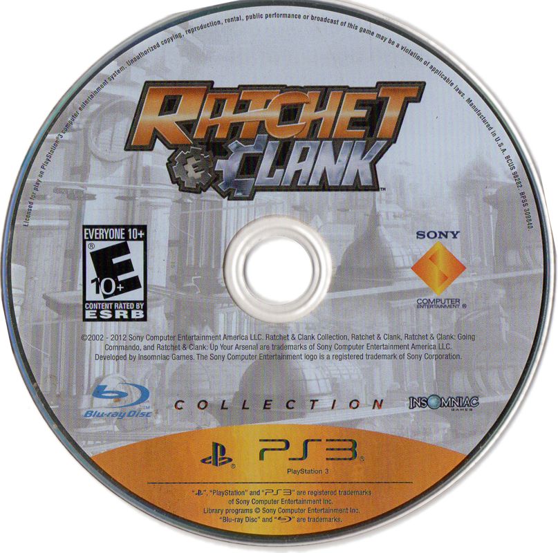 Ratchet & Clank Future: A Crack in Time cover or packaging material -  MobyGames