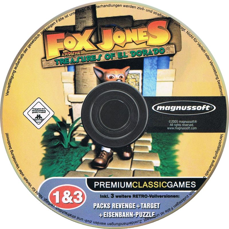 Media for Fox Jones: The Treasures of El Dorado (Windows)