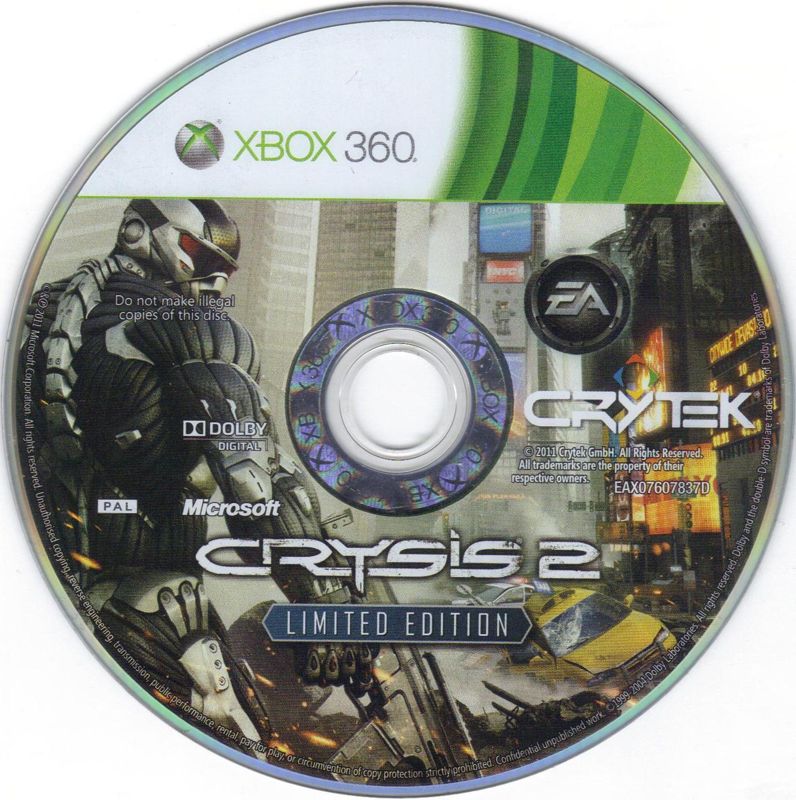 Crysis 2 (Limited Edition) cover or packaging material - MobyGames