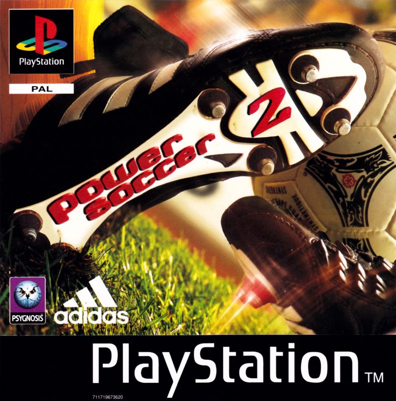 Front Cover for adidas Power Soccer 2 (PlayStation)