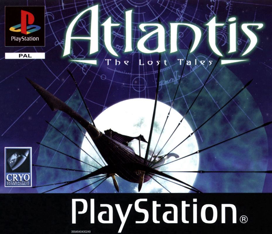 Front Cover for Atlantis: The Lost Tales (PlayStation)