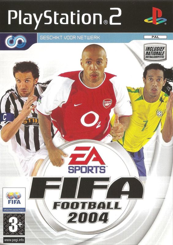 Front Cover for FIFA Soccer 2004 (PlayStation 2)