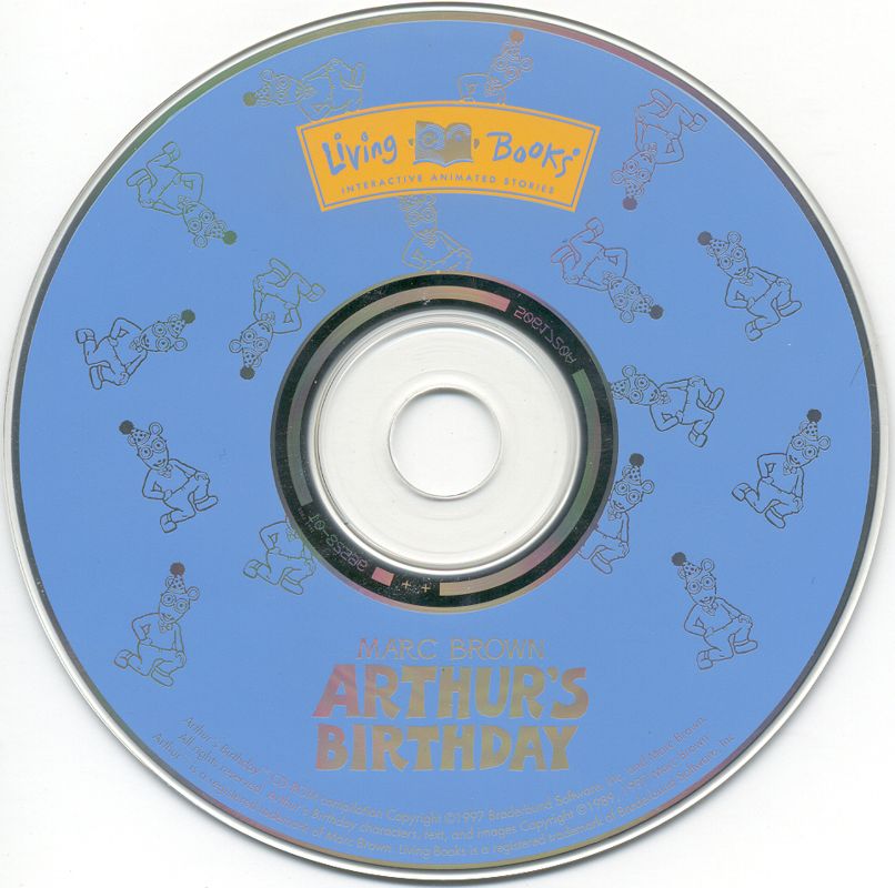 Media for Arthur's Birthday (Macintosh and Windows)