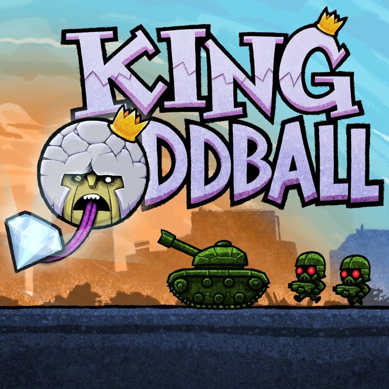 Front Cover for King Oddball (PS Vita and PlayStation 3 and PlayStation 4) (PSN (SEN) release)