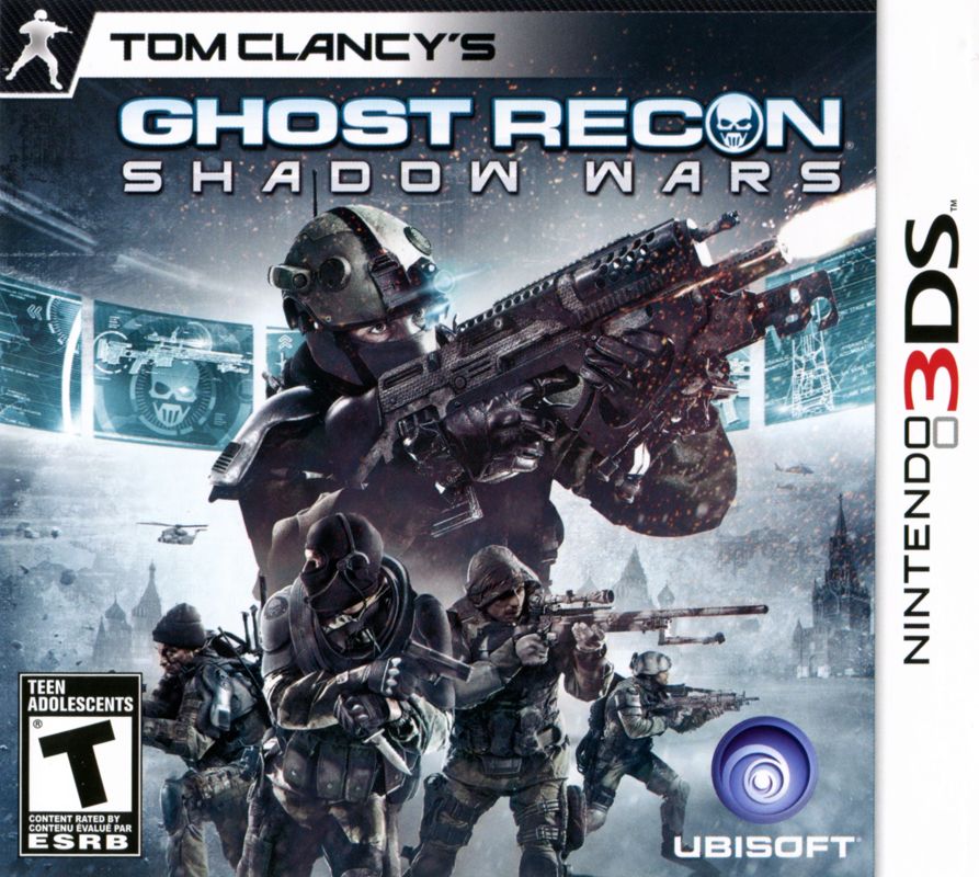 Front Cover for Tom Clancy's Ghost Recon: Shadow Wars (Nintendo 3DS)