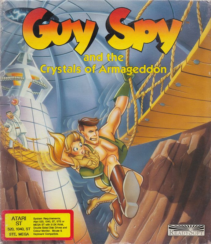 Front Cover for Guy Spy and the Crystals of Armageddon (Atari ST)