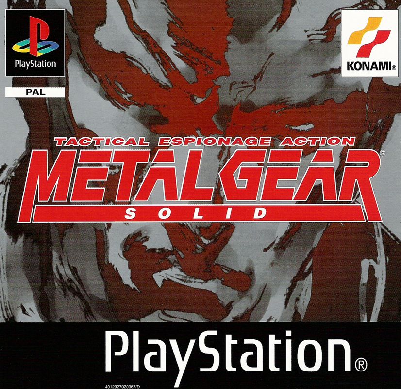 Front Cover for Metal Gear Solid (PlayStation) (Alternate release)