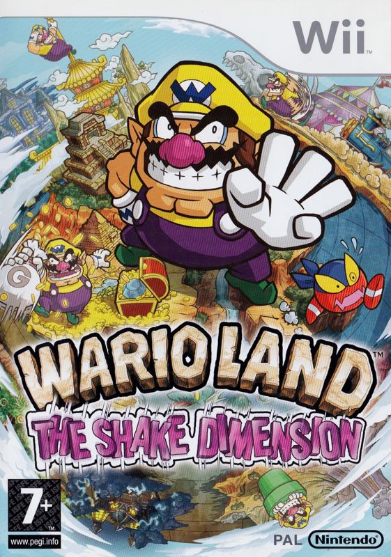 Front Cover for Wario Land: Shake It! (Wii)