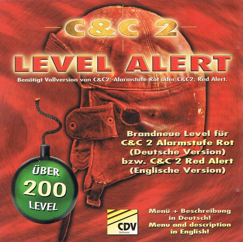 Front Cover for C&C 2: Level Alert (Windows)