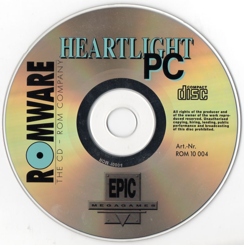 Media for Heartlight (DOS) (ROMWARE release)