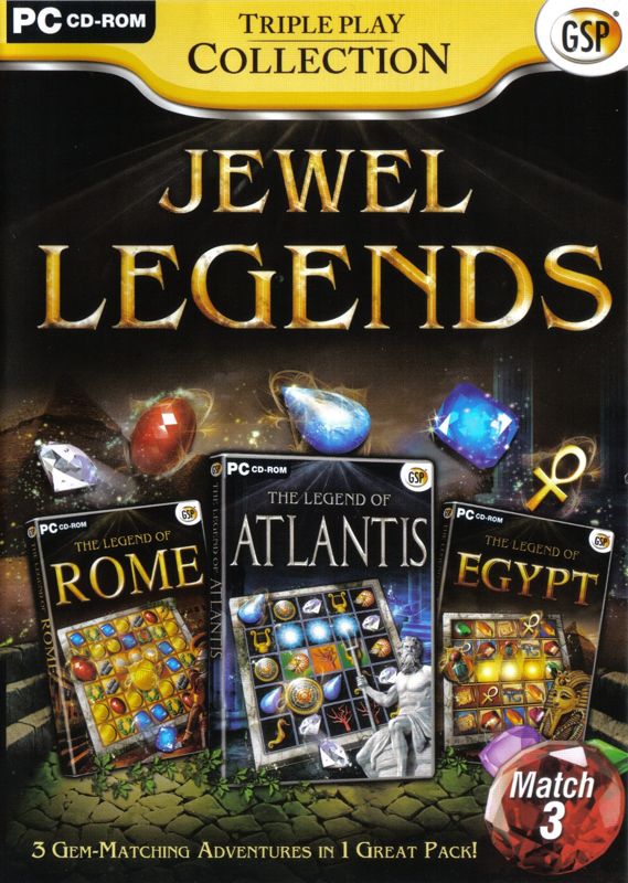 Front Cover for Triple Play Collection: Jewel Legends (Windows)