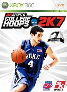 Front Cover for College Hoops NCAA 2K7 (Xbox 360) (Games on Demand release)