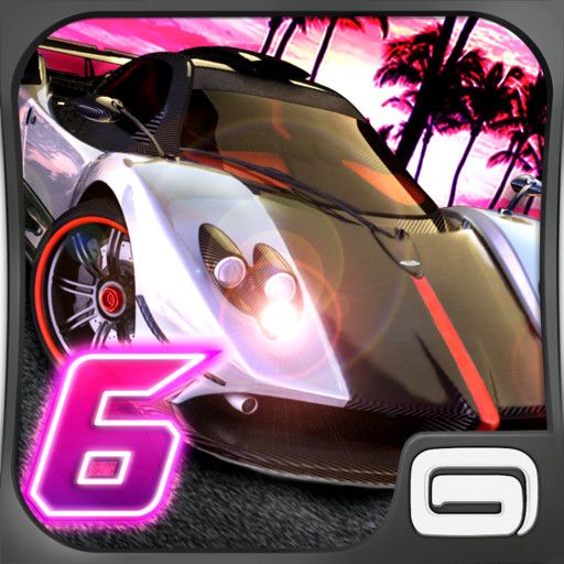 Front Cover for Asphalt 6: Adrenaline (iPad and iPhone)