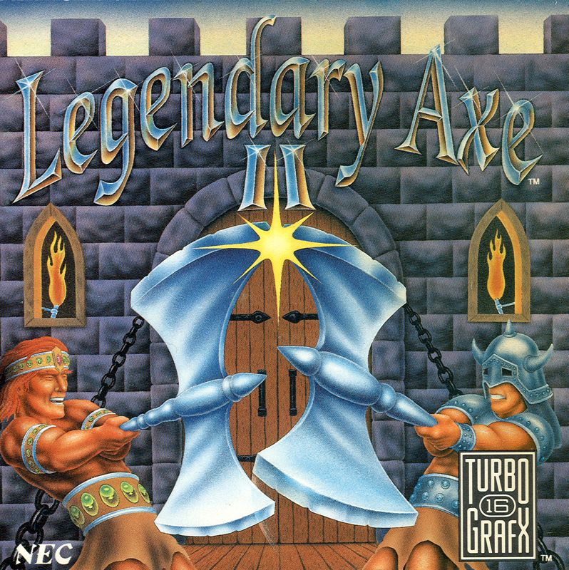 Other for Legendary Axe II (TurboGrafx-16): Jewel Case - Front