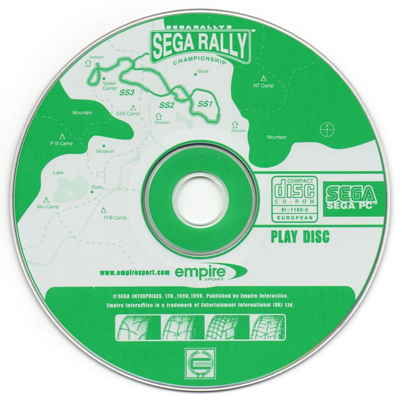 Media for SEGA Rally 2 Championship (Windows): Play Disc
