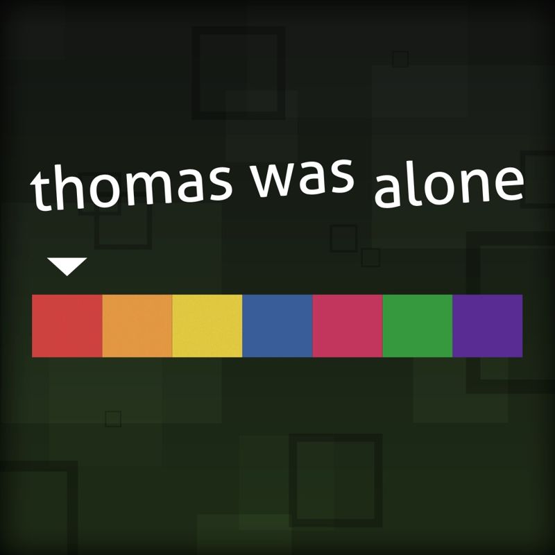 Front Cover for Thomas Was Alone (PS Vita and PlayStation 3 and PlayStation 4) (PSN release)