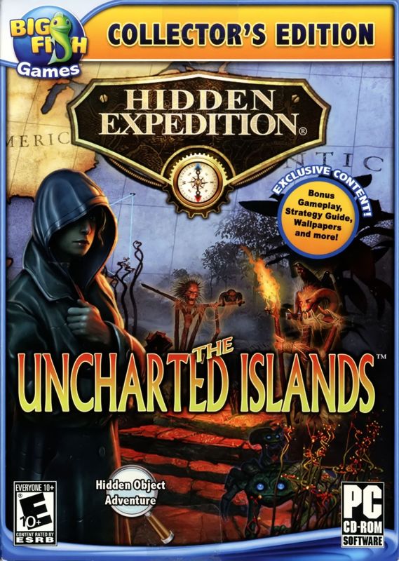 Front Cover for Hidden Expedition: The Uncharted Islands (Collector's Edition) (Windows)