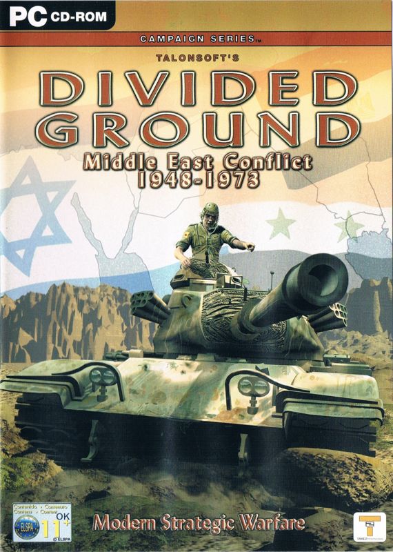 Front Cover for TalonSoft's Divided Ground: Middle East Conflict 1948-1973 (Windows)