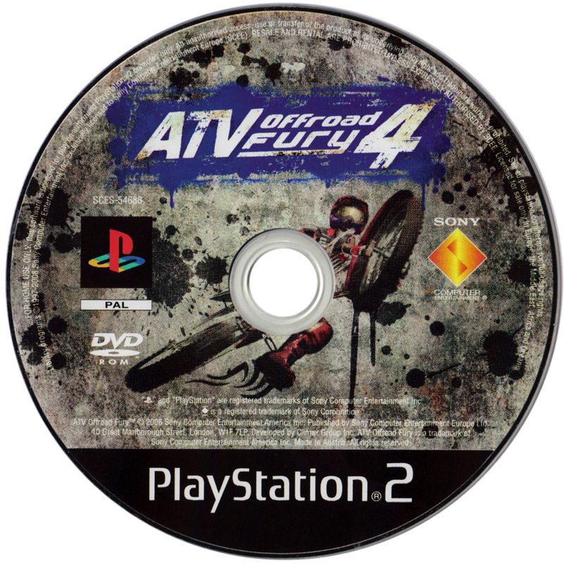 Jogo ATV Off Road Fury 4 - PS2