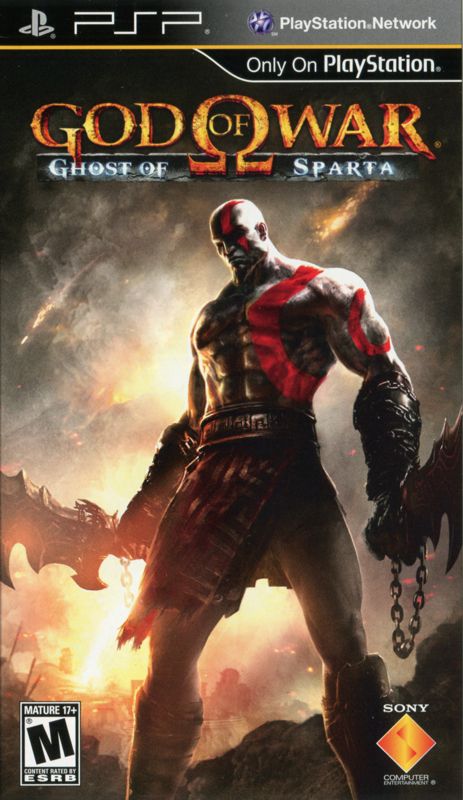 Front Cover for God of War: Ghost of Sparta (PSP)