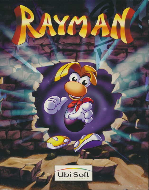 Front Cover for Rayman (DOS and Windows)