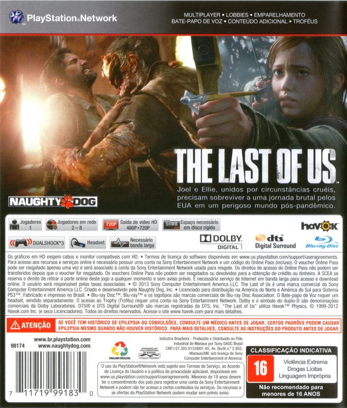 The Last of Us: Part II cover or packaging material - MobyGames