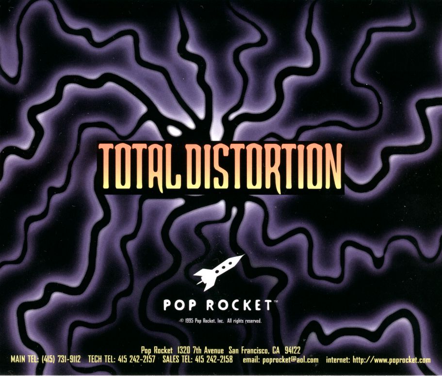 Other for Total Distortion (Windows 16-bit): Jewel Case - Back