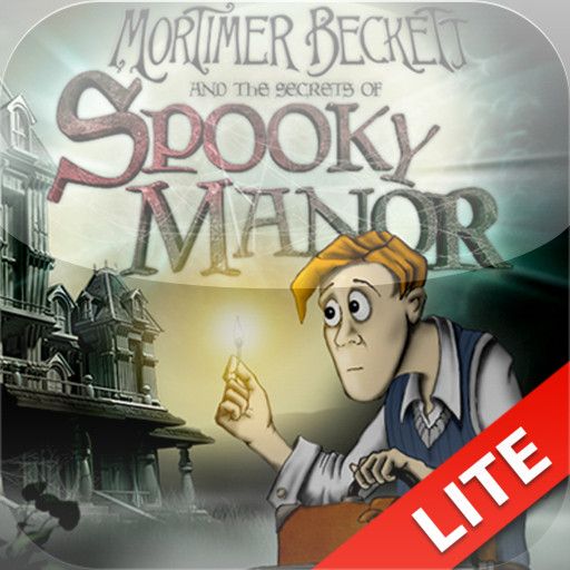 Front Cover for Mortimer Beckett and the Secrets of the Spooky Manor (iPad)