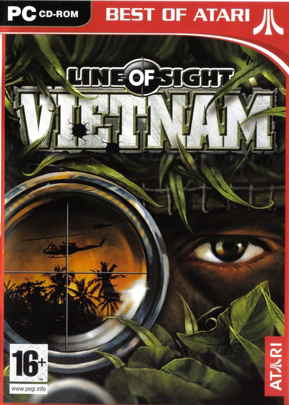 Front Cover for Line of Sight: Vietnam (Windows) (Best of Atari release)