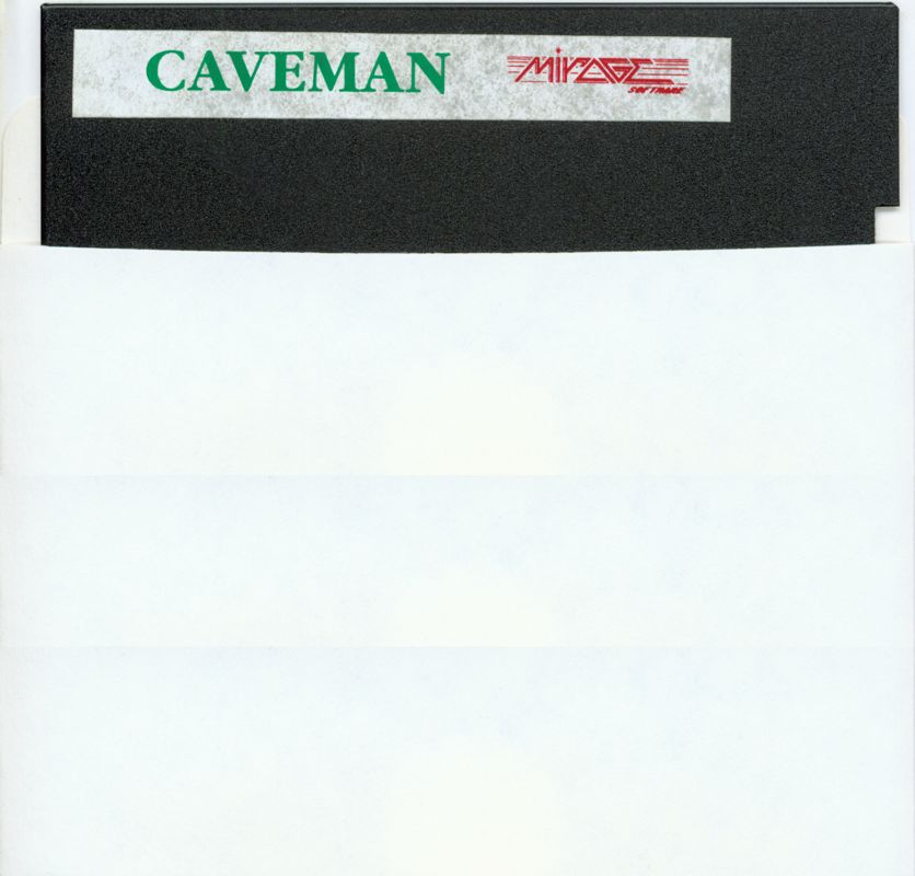 Media for Caveman (Atari 8-bit) (5.25" disk release)