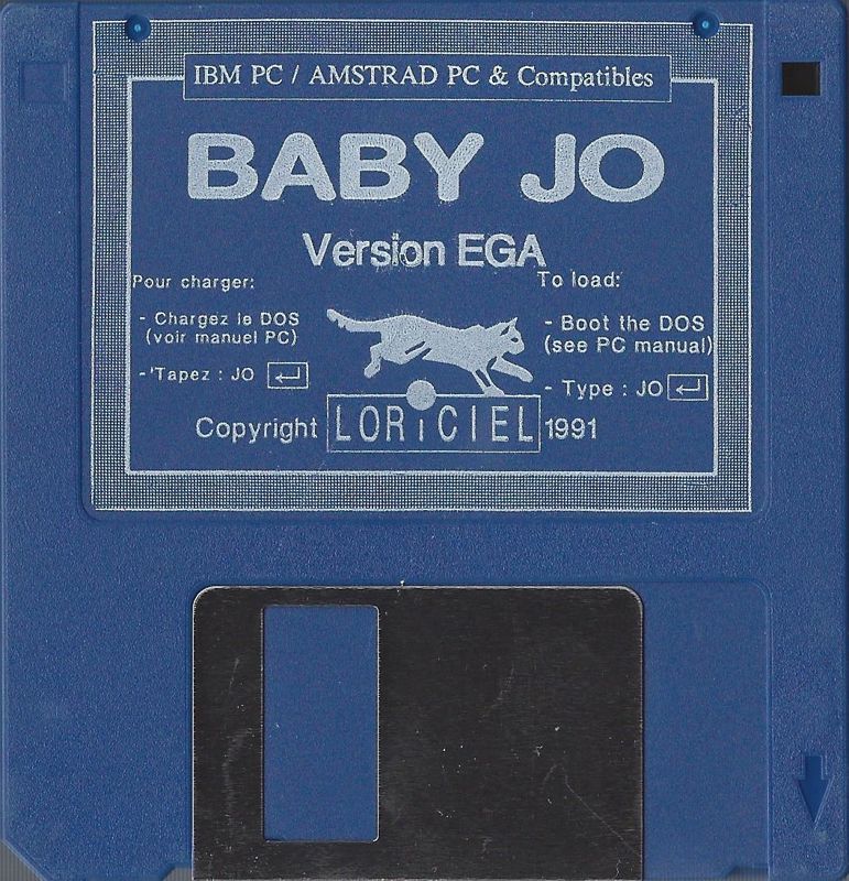 Media for Baby Jo in: "Going Home" (DOS) (Dual Media Release): 3.5" Disc EGA