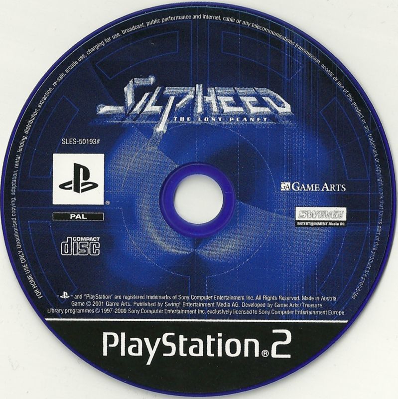 Media for Silpheed: The Lost Planet (PlayStation 2) (Hot Price! release)