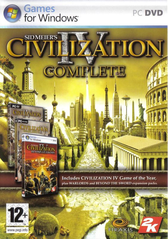 Front Cover for Sid Meier's Civilization IV: Complete (Windows) (Alternate release)