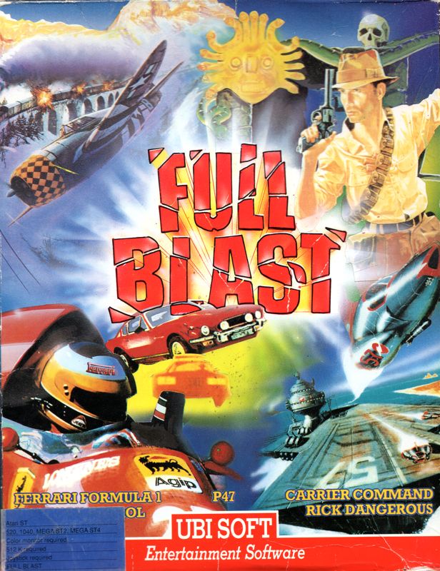 Front Cover for Full Blast (Atari ST)