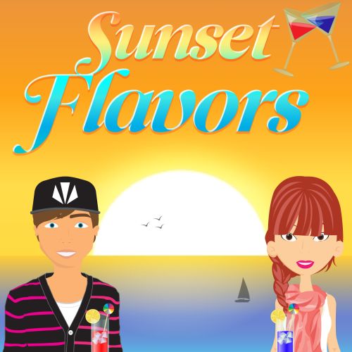 Front Cover for Sunset Flavors (Browser)