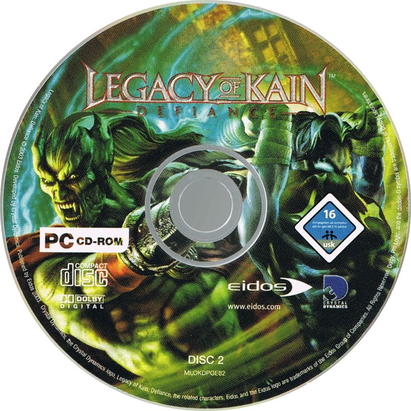 Media for Legacy of Kain: Defiance (Windows): Disk 2/2