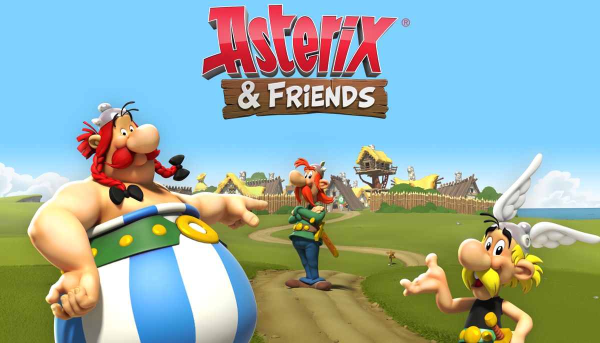 Front Cover for Asterix & Friends (Browser): 1st cover