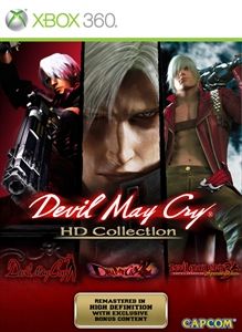 Front Cover for Devil May Cry: HD Collection (Xbox 360) (Games on Demand release)