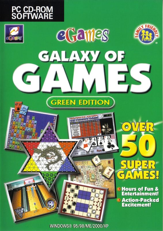 Front Cover for Galaxy of Games: Green Edition (Windows)