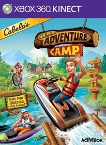 Front Cover for Cabela's Adventure Camp (Xbox 360) (Games on Demand release)