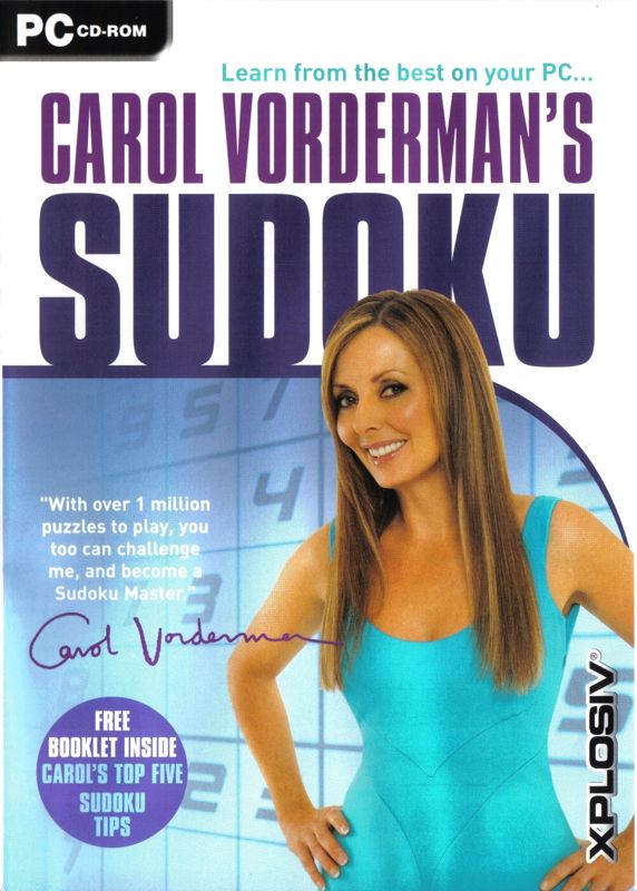 Front Cover for Carol Vorderman's Sudoku (Windows)