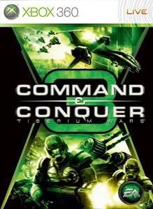Front Cover for Command & Conquer 3: Tiberium Wars (Xbox 360) (Games on Demand release)