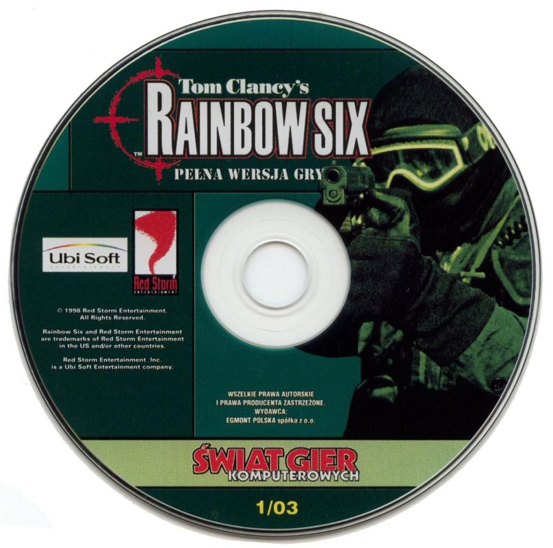 Media for Tom Clancy's Rainbow Six (Windows) (Świat Gier Komputerowych 1/2003 covermount release)