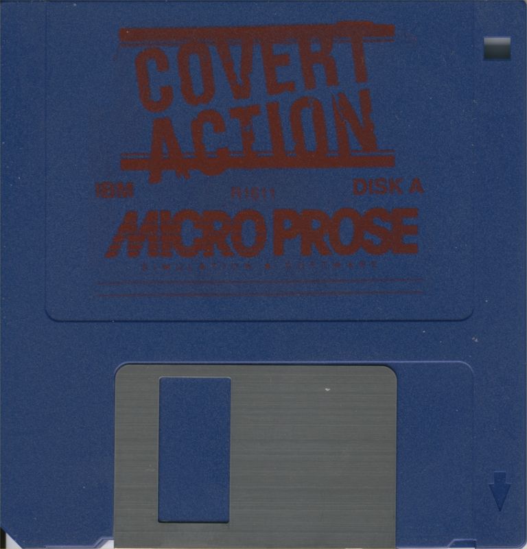 Media for Sid Meier's Covert Action (DOS): Disk A