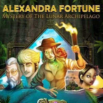 Front Cover for Alexandra Fortune: Mystery of the Lunar Archipelago (Windows) (Amazon.com Download release)