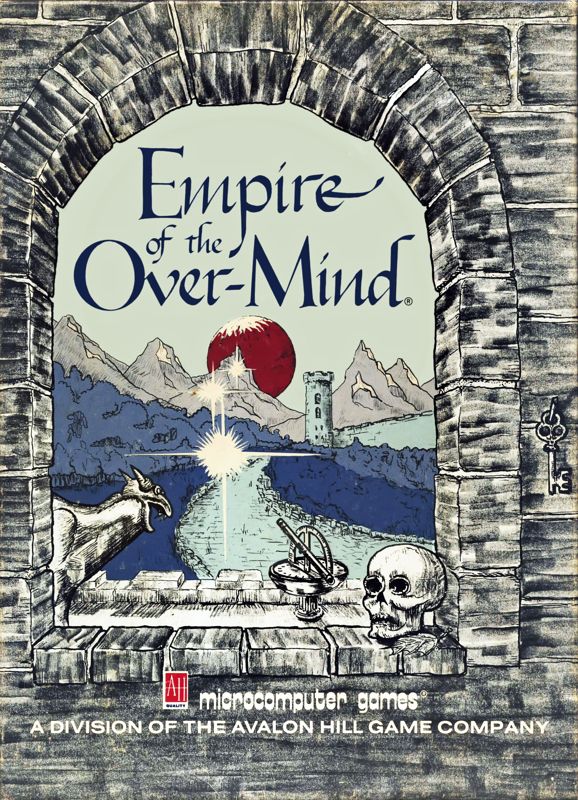Front Cover for Empire of the Over-Mind (Atari 8-bit) (Atari 1982 Diskette release)