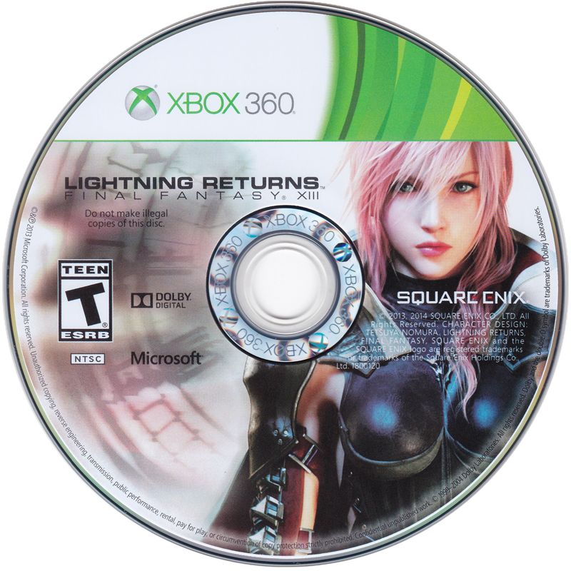 Media for Lightning Returns: Final Fantasy XIII (Xbox 360) (With FFVII Cloud DLC Voucher)